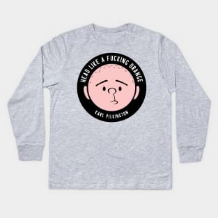 Karl Pilkington Kids Long Sleeve T-Shirt